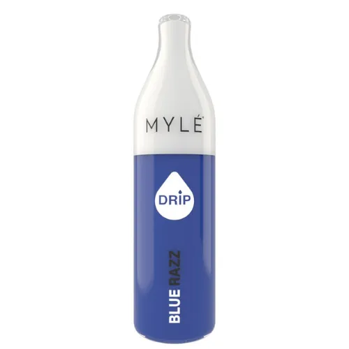 Myle Drip Blue Razz Disposable Device