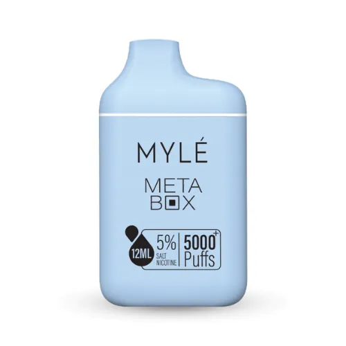 Myle Meta Box Blueberry Lemon Disposable Device