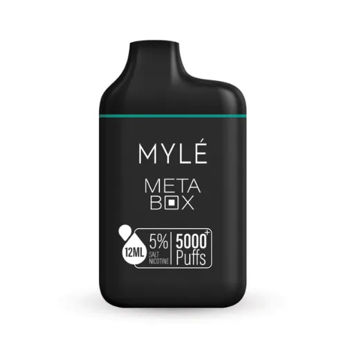 Myle Meta Box Clear Disposable Device