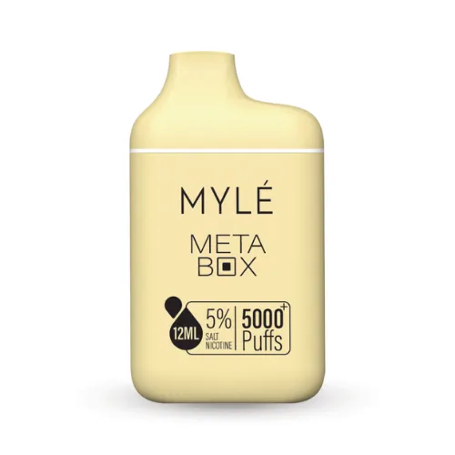 Myle Meta Box French Vanilla Disposable Device