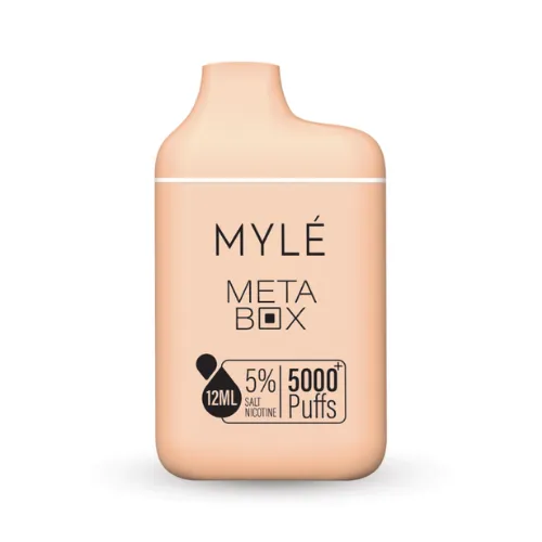 Myle Meta Box Georgia Peach Disposable Device