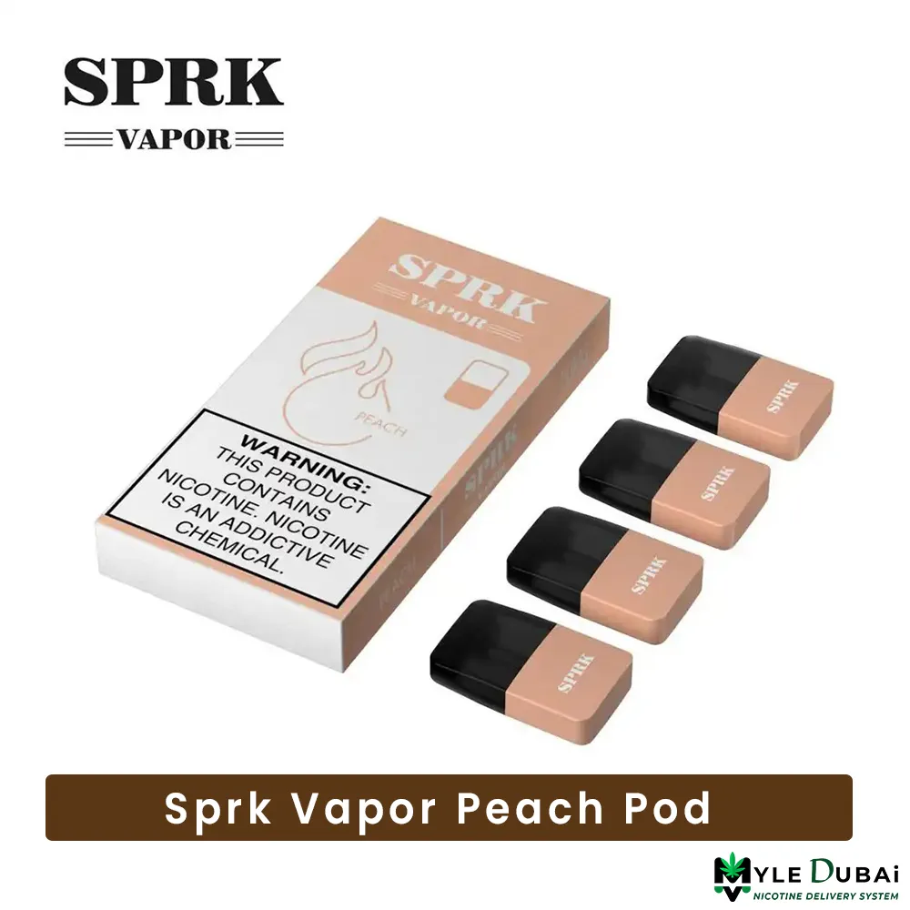 Peach Sprk Vapor Pod