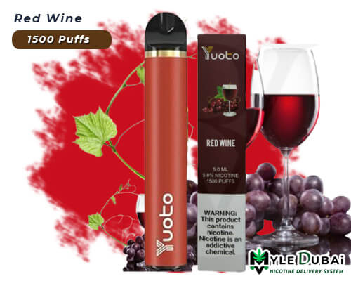 Yuoto 5 Red Wine Disposable Vape