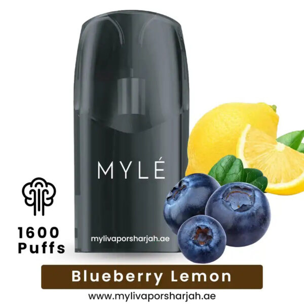 Myle Vape Sharjah 15 Blueberry Lemon Myle Meta V5 Pods