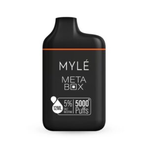 Orange Ice Myle Meta Box Disposable Device