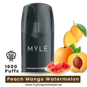 Peach Mango Watermelon Myle Meta V5 Pods