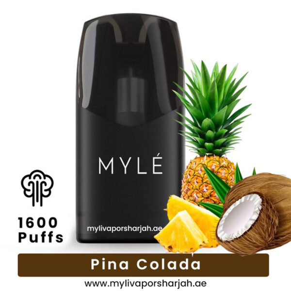 Myle Vape Sharjah 24 Pina Colada Myle Meta V5 Pods