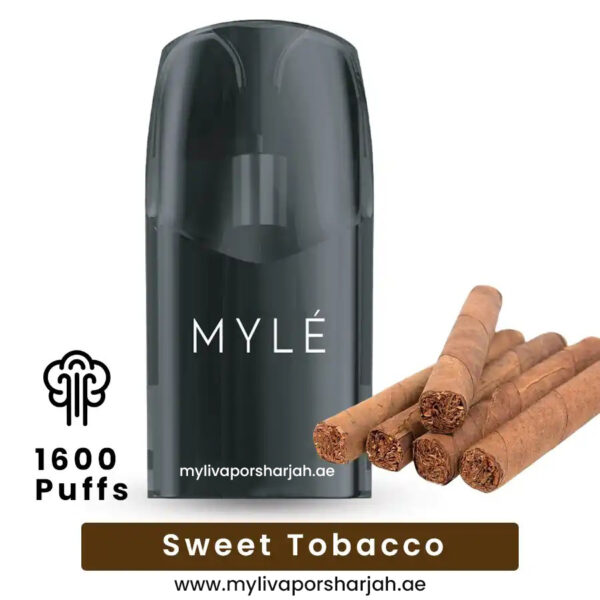 Myle Vape Sharjah 16 Sweet Tobacco Myle Meta V5 Pods